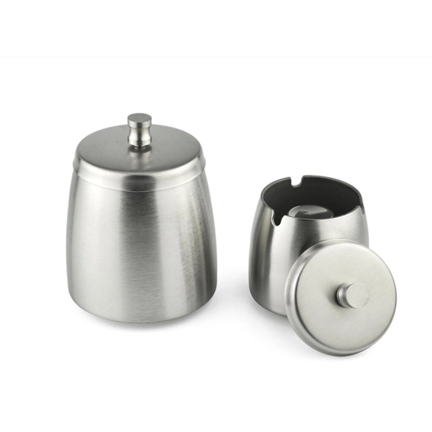 Ashtray Outdoor Stainless Steel Ashtray with Lid A101