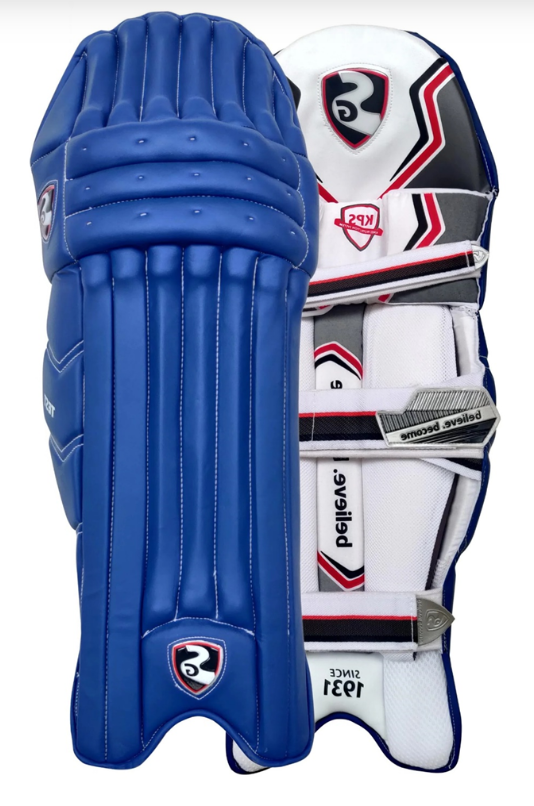  SG Test Cricket Batting Legguard (Blue)