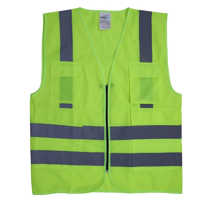  NKO - VAULTEX FABRIC VEST WITH 4 POCKETS & ZIPPER