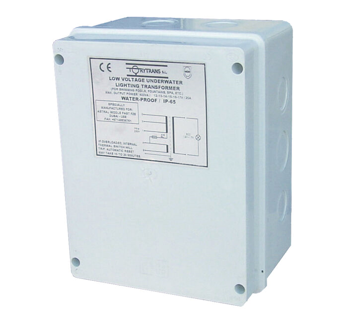 Astral Pool Encapsulated Security Transformer IP-65 for Pool