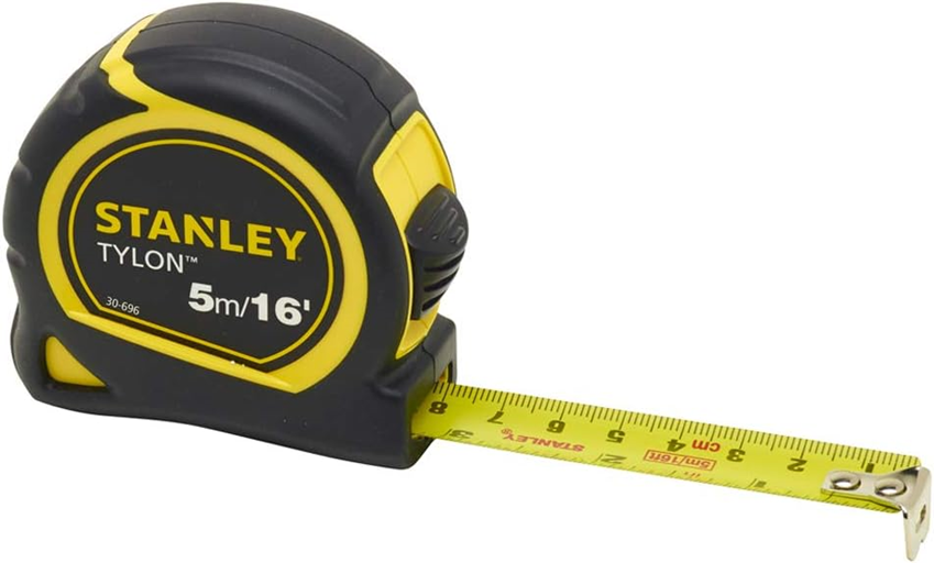  STANLEY STA030696N Tylon Tape Measure, 5m/16ft