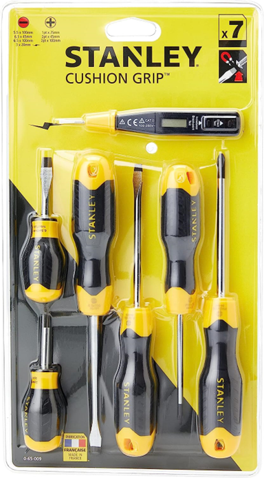  Stanley 0-65-009 Steel Screwdriver Set 