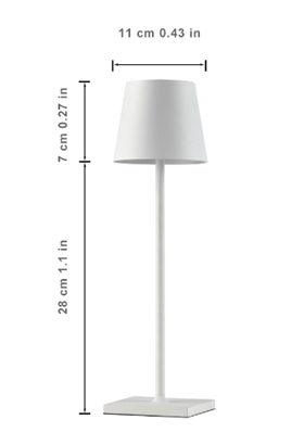  Roji Lo Table lamp metal Touch Control